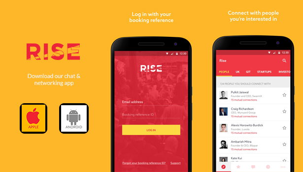 rise app blockchain